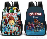 Oboustrann studentsk batoh s potisky Roblox vzor 4